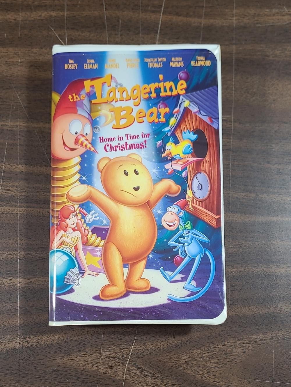 The Tangerine Bear VHS Movie in Clamshell